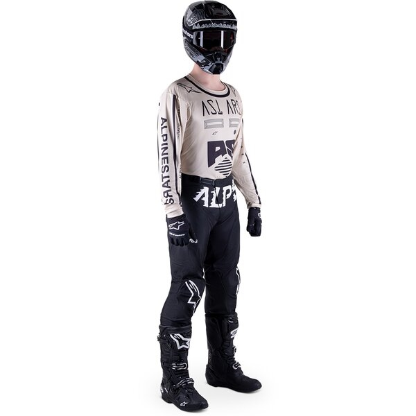 Tricou cross-enduro ALPINESTARS RACER FOUND 2023 XXL Alb, 12