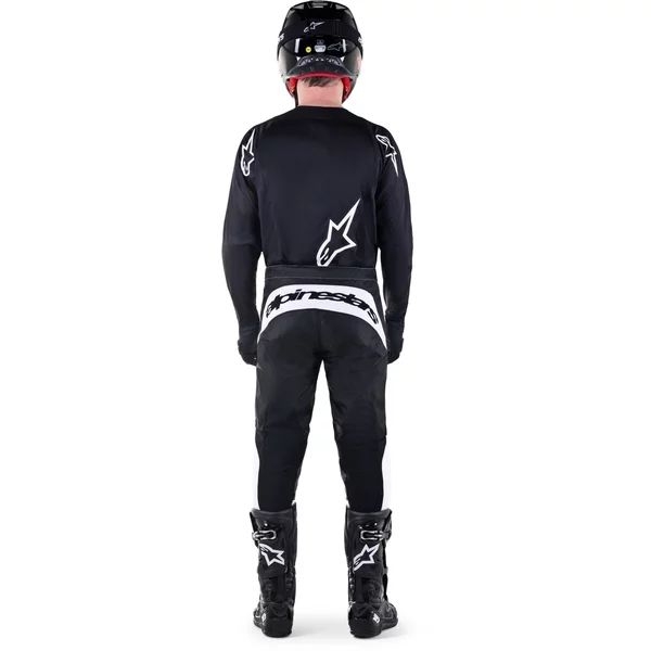 Tricou cross-enduro ALPINESTARS FLUID LURV S Alb/Negru, 21