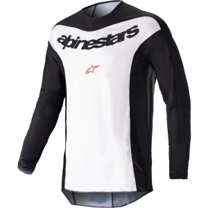 Tricou cross-enduro ALPINESTARS FLUID LURV S Alb/Negru, 7