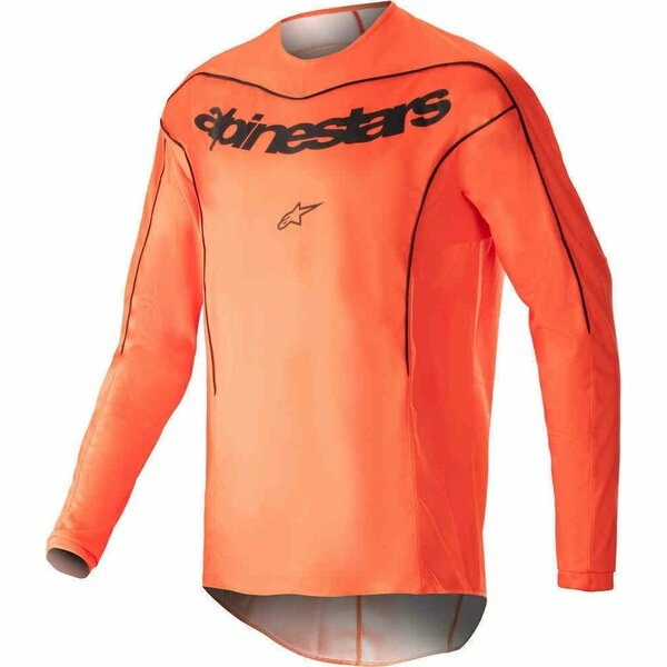 Tricou cross-enduro ALPINESTARS FLUID LURV S Gri/Portocaliu, 2
