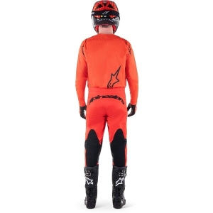 Tricou cross-enduro ALPINESTARS FLUID LURV S Gri/Portocaliu, 12