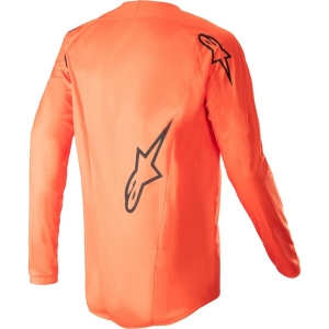 Tricou cross-enduro ALPINESTARS FLUID LURV L Gri/Portocaliu, 7