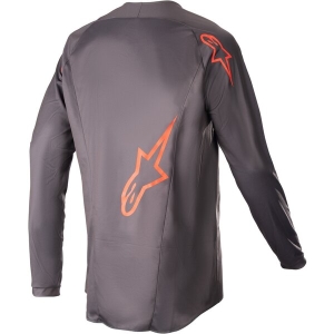 Tricou cross-enduro ALPINESTARS FLUID LURV Alb/Negru XXL, 5