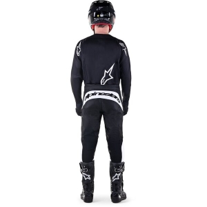 Tricou cross-enduro ALPINESTARS FLUID LURV Alb/Negru XXL, 10