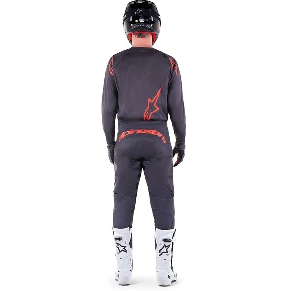 Tricou cross-enduro ALPINESTARS FLUID LURV XXL Portocaliu, 10
