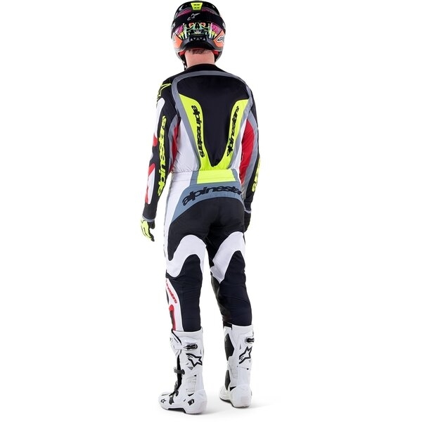 Tricou cross-enduro ALPINESTARS FLUID AGENT 2023 S Albastru/Portocaliu, 7