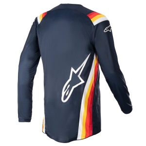 Tricou cross-enduro ALPINESTARS FLUID CORSA L Albastru/rosu, 4