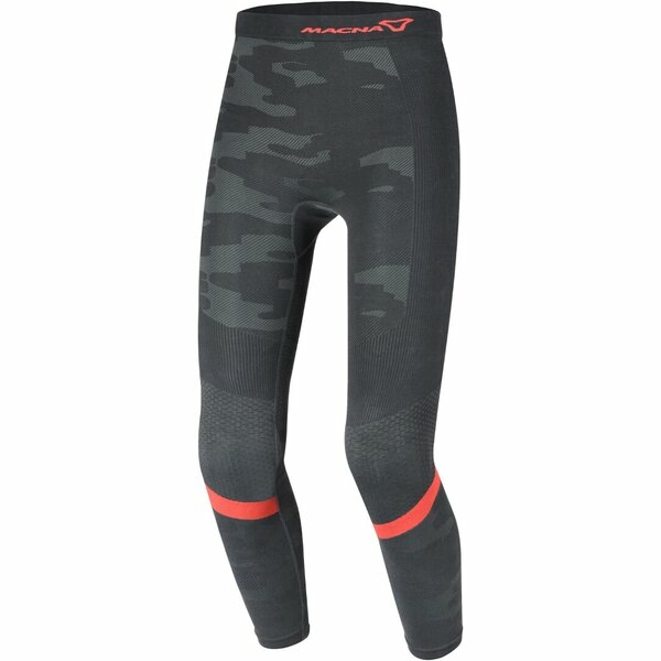 Pantaloni functionali MACNA BASE LAYER All Season S/M Negru/Gri/Rosu, 4