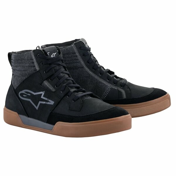 Ghete moto ALPINESTARS AGELESS RIDING SHOES 40 Negru/Alb/Gri, 2