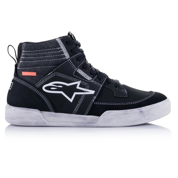 Ghete moto ALPINESTARS AGELESS RIDING SHOES 40 Negru/Alb/Gri, 15