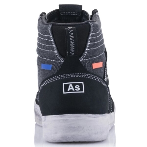 Ghete moto ALPINESTARS AGELESS RIDING SHOES 40 Negru/Alb/Gri, 10