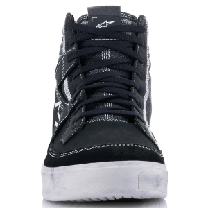 Ghete moto ALPINESTARS AGELESS RIDING SHOES Negru/Alb/Gri 42.5, 12