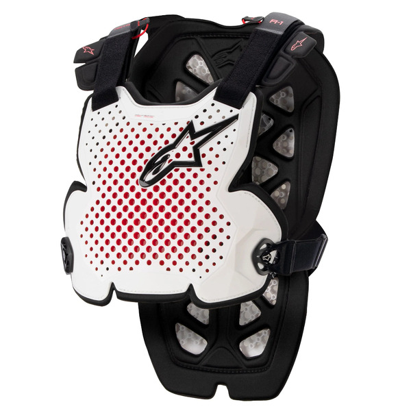 Armura piept si spate ALPINESTARS A-1 PRO Negru/Rosu XL/2XL, 4