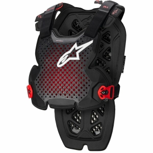 Armura piept si spate ALPINESTARS A-1 PRO Alb/Negru/Rosu M/L