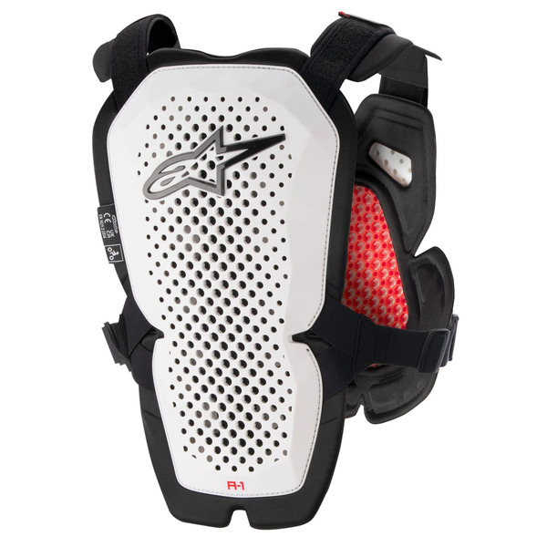 Armura piept si spate ALPINESTARS A-1 PRO Alb/Negru/Rosu XL/2XL, 4