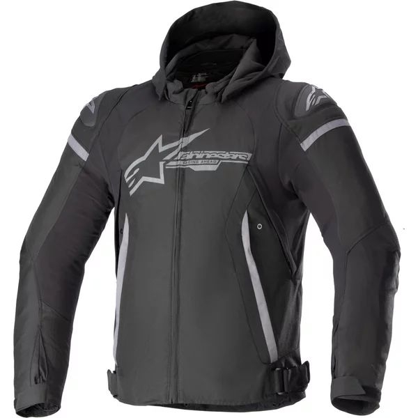 Geaca textil impermeabila ALPINESTARS ZACA S Negru/Alb, 9