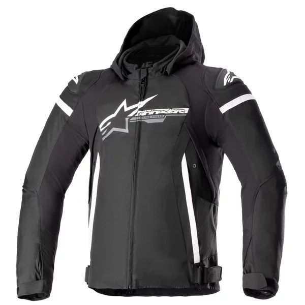 Geaca textil impermeabila ALPINESTARS ZACA S Negru/Alb, 10