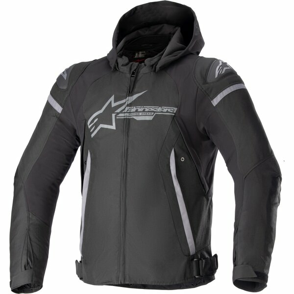 Geaca textil impermeabila ALPINESTARS ZACA S Negru/Rosu/Alb, 2