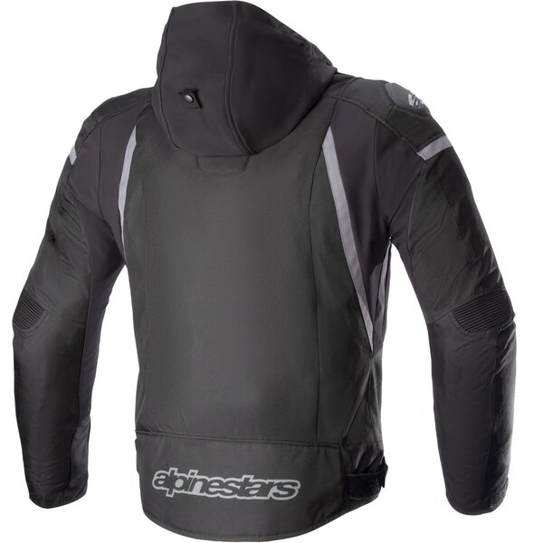 Geaca textil impermeabila ALPINESTARS ZACA S Negru/Rosu/Alb, 8
