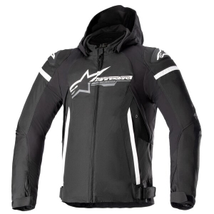Geaca textil impermeabila ALPINESTARS ZACA S Negru/Rosu/Alb, 3