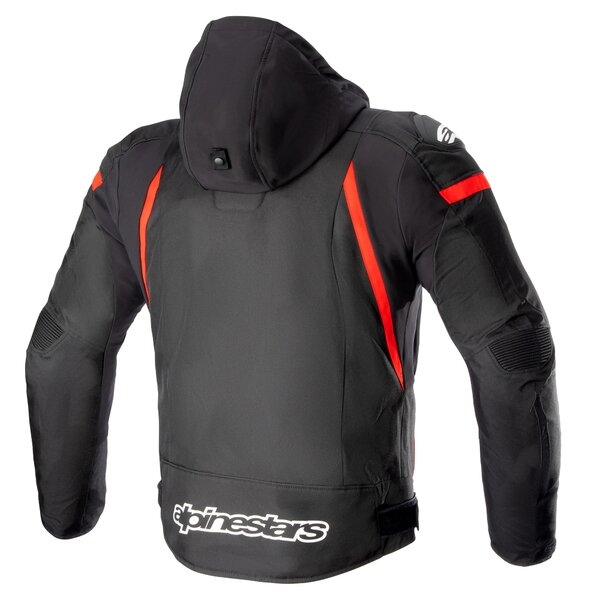Geaca textil impermeabila ALPINESTARS ZACA Negru/Rosu/Alb XL, 3