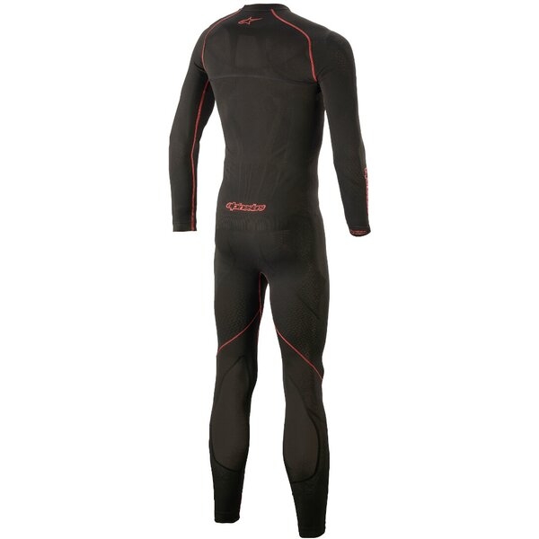 Costum de compresie ALPINESTARS RIDE TECH LITE 1PC UNDERSUIT Negru/Rosu M/L, 3