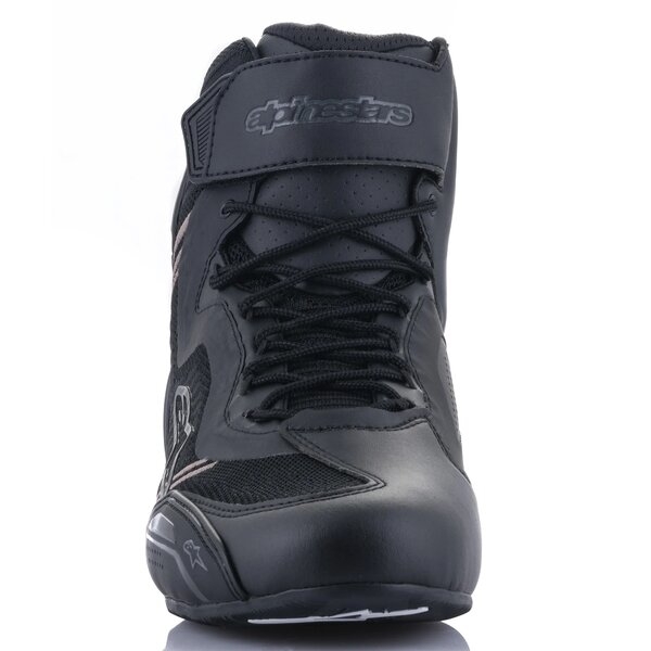 Ghete moto sport touring Alpinestars Faster-3 RIDEKNIT 45 Negru/Rosu/Galben fluo, 12