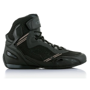 Ghete moto sport touring Alpinestars Faster-3 RIDEKNIT 45.5 Negru/Gri inchis, 8