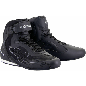 Ghete moto sport touring Alpinestars Faster-3 RIDEKNIT 39 Negru/Rosu/Galben fluo, 3