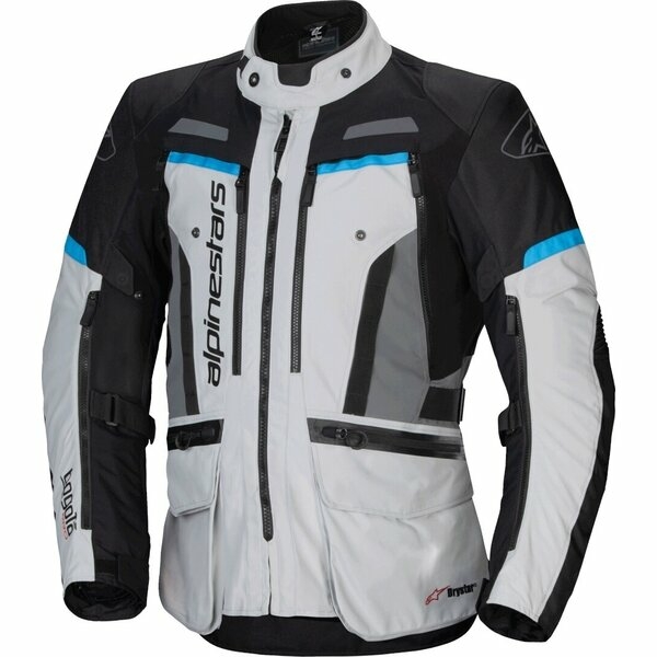 Geaca all season textil impermeabila ALPINESTARS BOGOTA PRO DRYSTAR 3XL Negru/Gri/Galben, 2