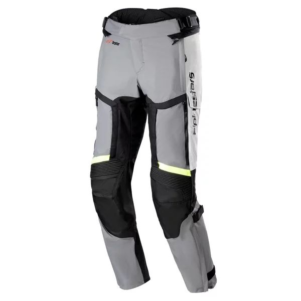 Pantaloni textil impermeabili ALPINESTARS BOGOTA PRO DRYSTAR 4 SEASONS S Negru/Gri/Galben, 5