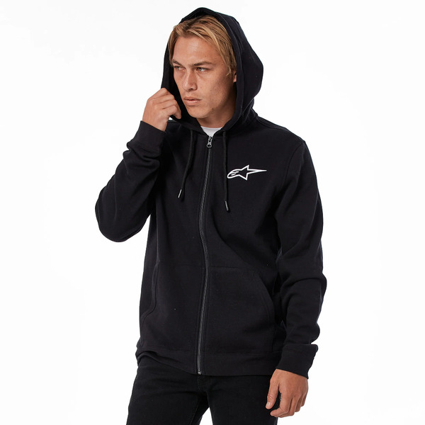Hanorac ALPINESTARS AGELESS CHEST Negru/Alb L, 13