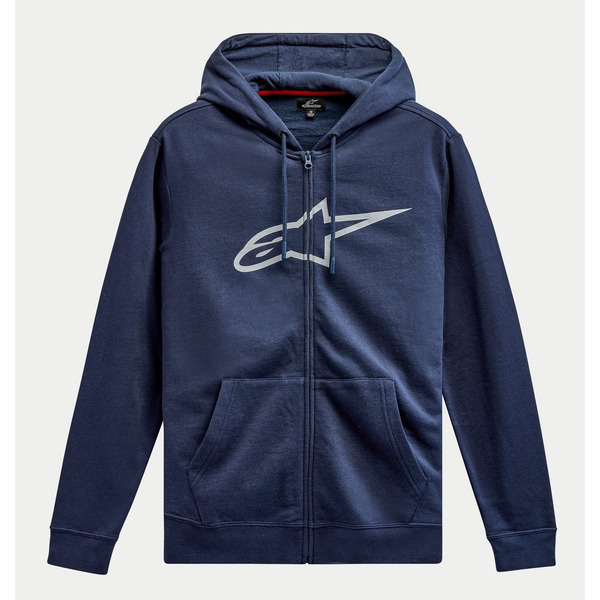 Hanorac ALPINESTARS AGELESS II ZIP Fleece S Negru/Rosu, 7