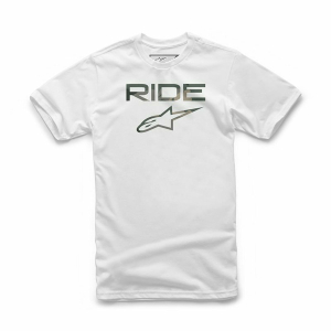 Tricou ALPINESTARS RIDE 2.0 CAMO L Alb, 2