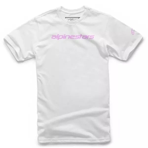 Tricou ALPINESTARS LINEAR WORDMARK S Navy/Crem, 37