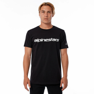 Tricou ALPINESTARS LINEAR WORDMARK S Negru/Gri, 8