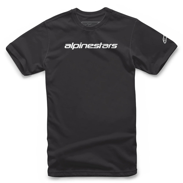 Tricou ALPINESTARS LINEAR WORDMARK M Negru/Galben, 12