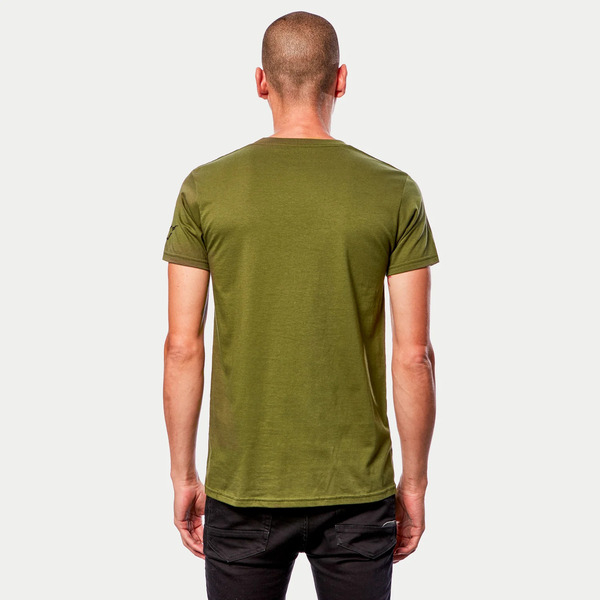 Tricou ALPINESTARS LINEAR WORDMARK M Negru/Rosu, 17