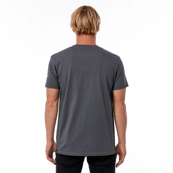 Tricou ALPINESTARS LINEAR WORDMARK XL Negru/Galben, 14