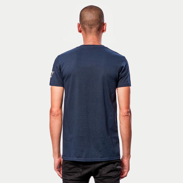 Tricou ALPINESTARS LINEAR WORDMARK XXL Negru/Rosu, 12