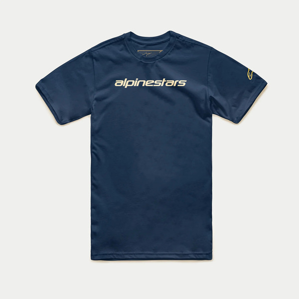 Tricou ALPINESTARS LINEAR WORDMARK Alb/Negru XL, 12