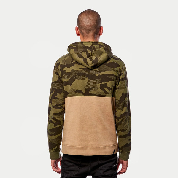 Hanorac ALPINESTARS CAMO BLOCK S Gri Camo/Rosu, 14