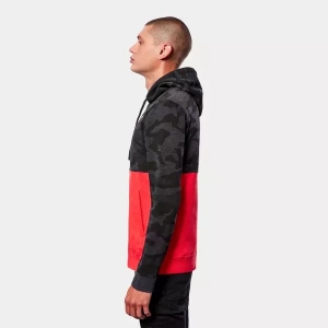 Hanorac ALPINESTARS CAMO BLOCK S Gri Camo/Rosu, 18