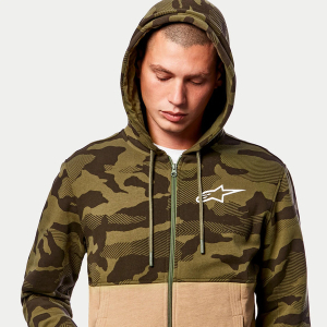 Hanorac ALPINESTARS CAMO BLOCK XL Gri Camo/Rosu, 12