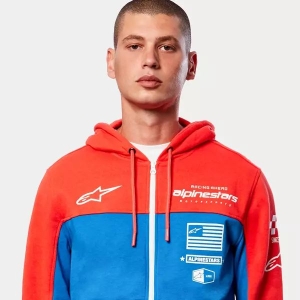 Hanorac ALPINESTARS H-BLOCK S Rosu/Albastru, 23