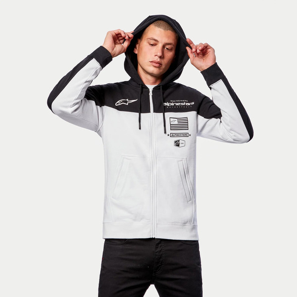 Hanorac ALPINESTARS H-BLOCK S Negru/Alb, 4