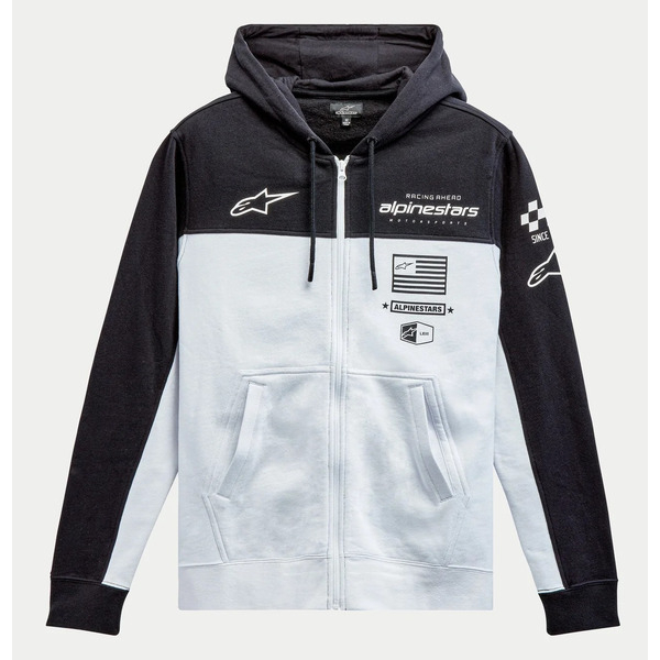 Hanorac ALPINESTARS H-BLOCK Negru/Alb XL, 10