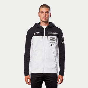 Hanorac ALPINESTARS H-BLOCK Negru/Alb XL, 3