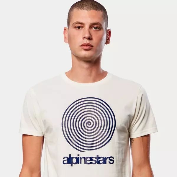 Tricou ALPINESTARS REAL SPIRAL S Verde Oliv/ Auriu, 14