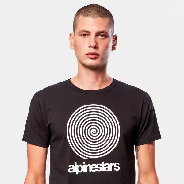 Tricou ALPINESTARS REAL SPIRAL S Verde Oliv/ Auriu, 21
